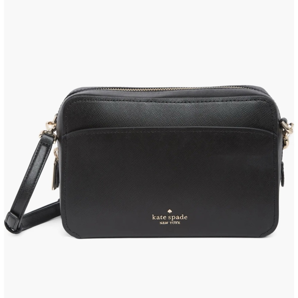 Kate Spade Lauryn Leather Camera Bag Crossbody